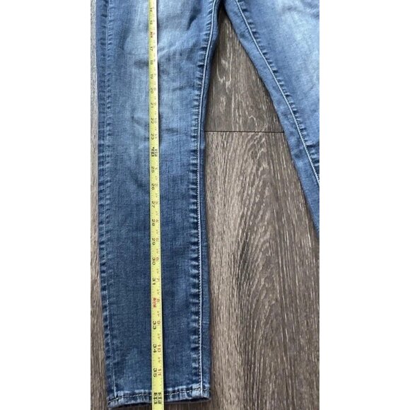 Vintage Articles of Society Jeans Women Sz 27 Dark Wash Skinny Ankle Stony Hill - Picture 4 of 16
